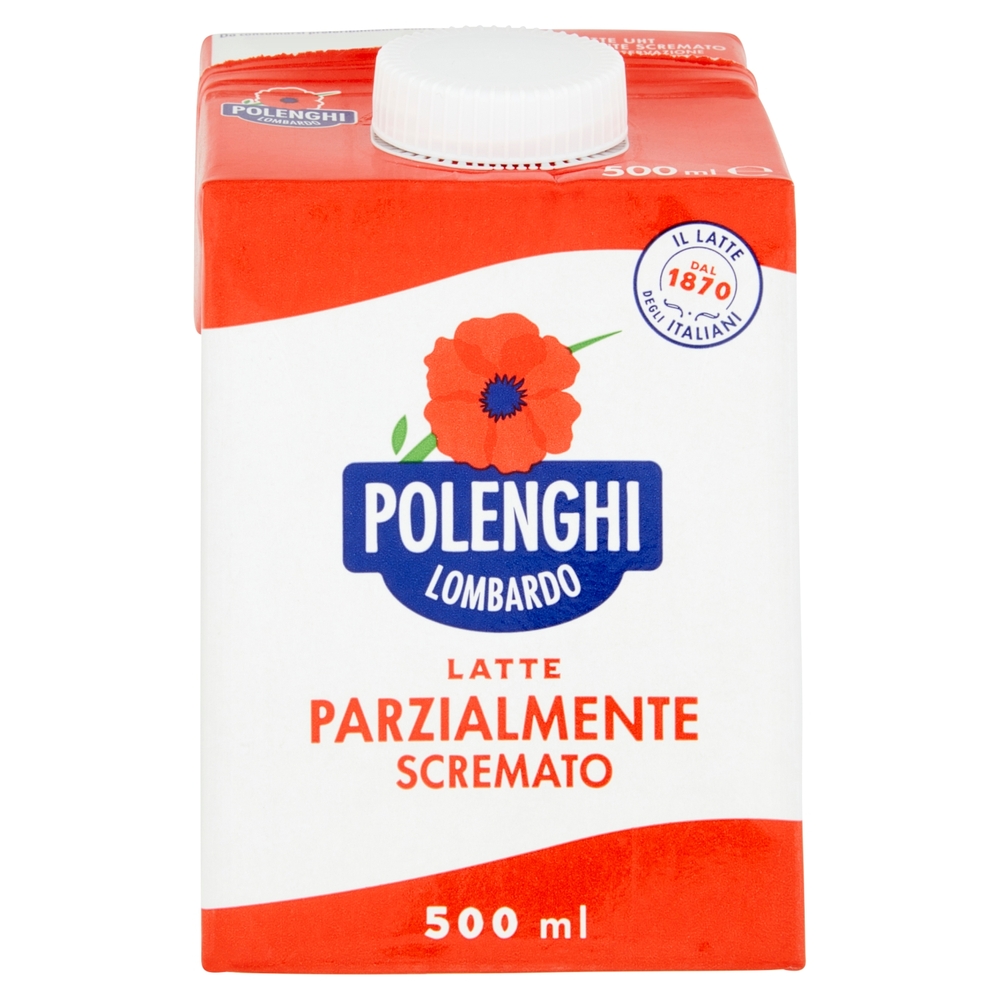 Latte Lombardo Parzialmente Scremato, 500 ml